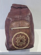 1970s Moroccan Leather Sling