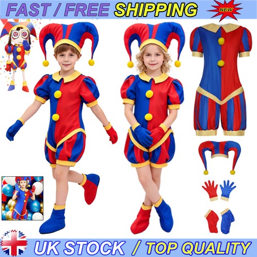 Pomni costume carnival clown - pomni,