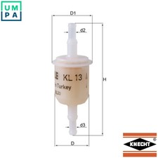 FUEL FILTER KL 13 FOR SKODA
