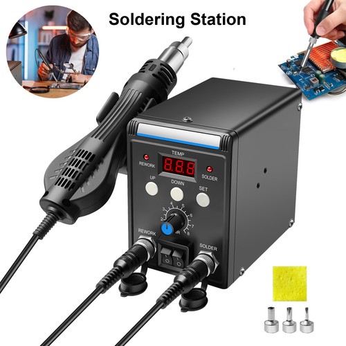 Soldering iron station hot - iron,