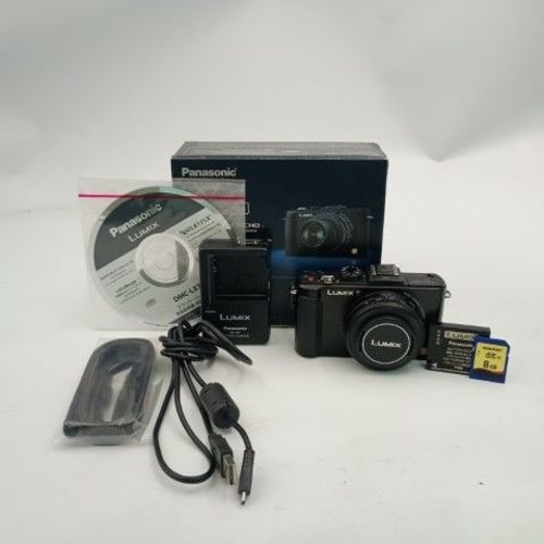 Panasonic lumix dmc lx7 black - lumix, dmc-lx7