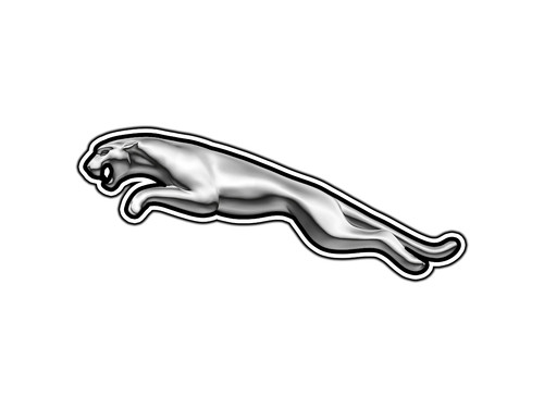 Jaguar car logo sticker - car,