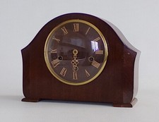Vintage Smiths Enfield Mantel Clock FOR PARTS ONLY Made in England ca. 1950's