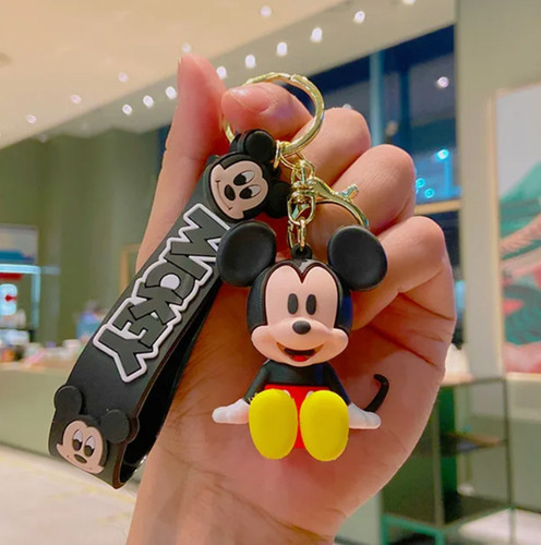 Mickey mouse keychain - mouse, 3d