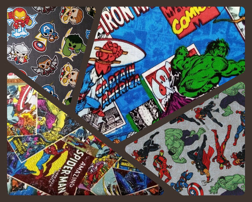 Marvel heroes licenced - marvel, fabric