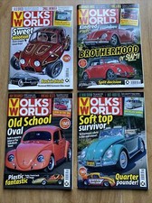 4 X VOLKS WORLD MAGAZINE  (Aug