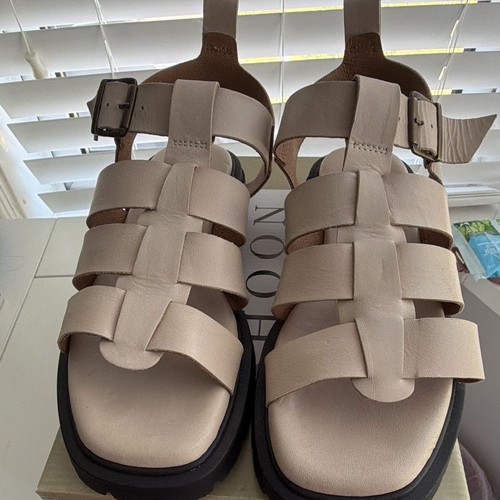 Shoon off white leather - white,