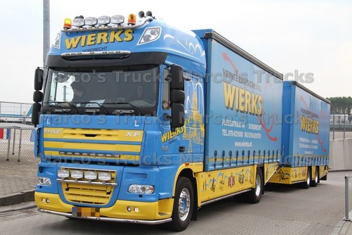 Truck photo daf drawbar - truck, xf
