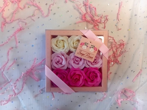 Soap roses box - roses,