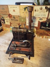 EARY Bing live steam stationary engine With Burner And Metal Funnel