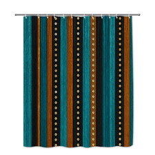 Stylish Striped Shower Curtain