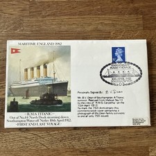 1982 Titanic 70th Anniv Of
