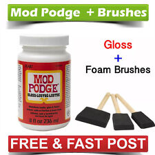 8oz Mod Podge Gloss Finish Glue Adhesive Sealer Decoupgage Craft Non Toxic