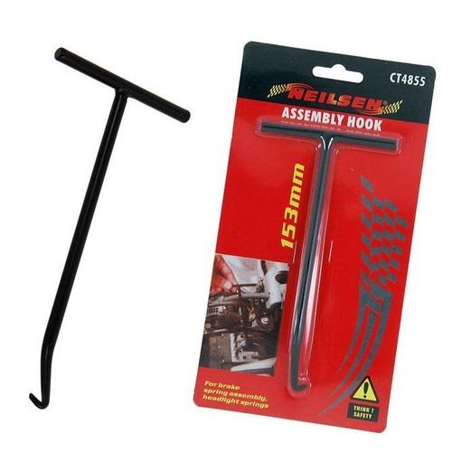 Spring puller hook tool - tool, by
