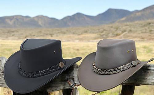 Men crazy cowboy - hat, real