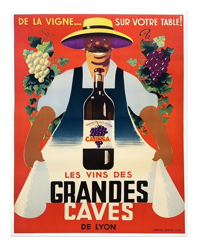 Vintage wine advertisement - vintage,