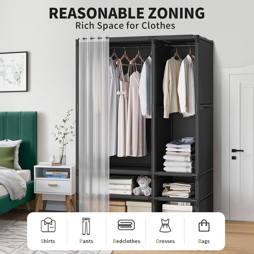 Dust proof closet - closet, clothes