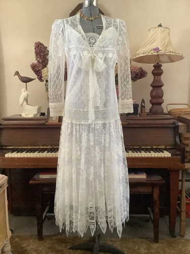 Vintage 1980 lace jessica - 1980’s,
