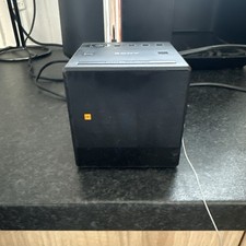 Sony ICF-C1 Radio Alarm Clock LED Display Cube Design AM/FM Tuner Black GWO