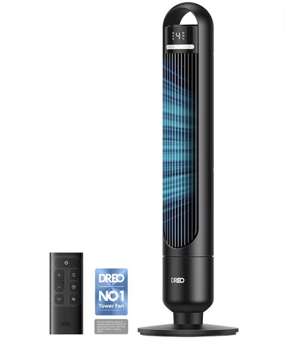 Dreo quiet tower fan - quiet, for