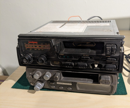 Car radio cassette players - car,
