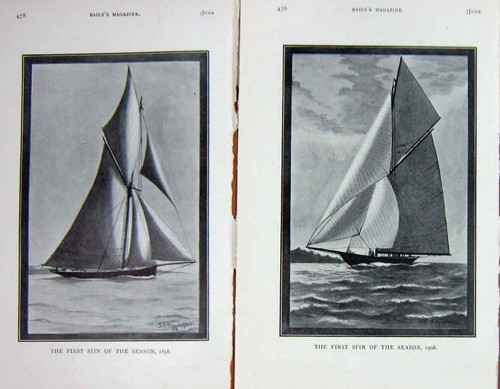 Original old antique print - antique,
