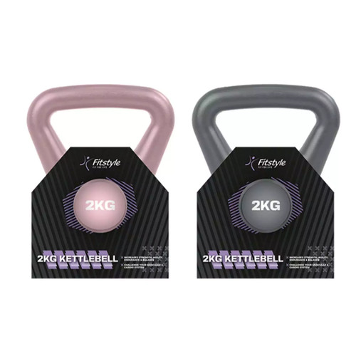 Fitstyle 2kg kettlebell - fitstyle,
