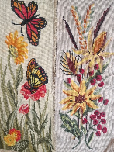 Completed needlepoint tapestry - needlepoint,