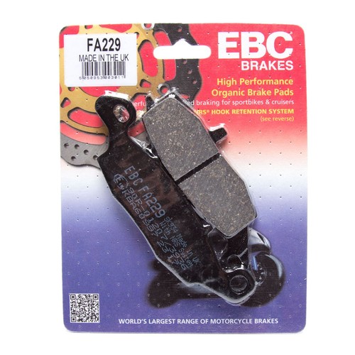 Ebc fa229 organic brake pads - fa229,