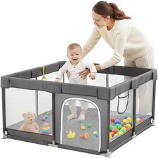 Baby Playpen 127x127cm Soft