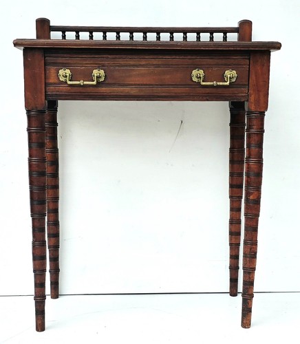 Compact antique mahogany - a,