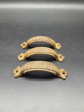 Set Of 3 1930s Drawer Pull