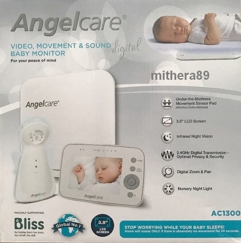 Angelcare ac1300 baby monitor - angelcare,