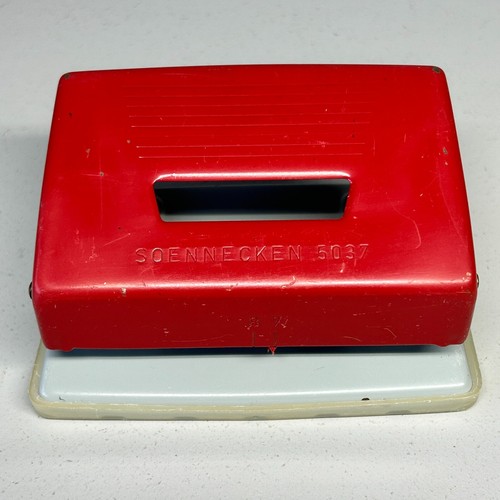 Vintage hole punch soennecken - punch,