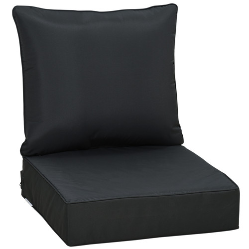 Outdoor seat back cushion - back,