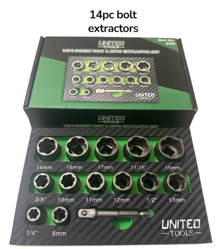 14pc bolt extractor impact - bolt,