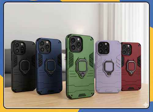 Shockproof ring stand armor - shockproof,