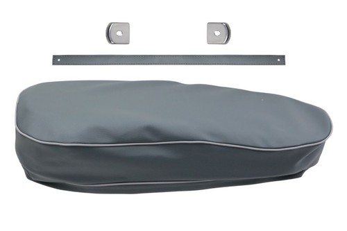 Seat cover with strap for