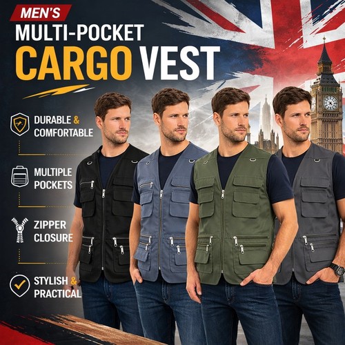 Men outdoor utility gilet - men's,