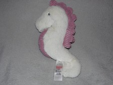 Tesco seahorse soft toy F&F cream comforter dusky pink