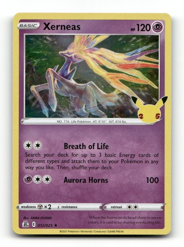 Xerneas 012 025 - rare, cel