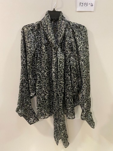 Mango black animal print - mango,