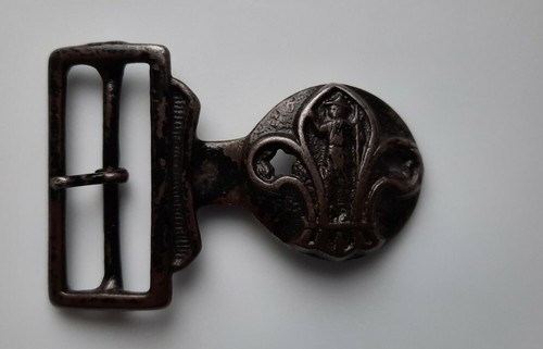 Metal scout belt buckle - scout, buckle.
