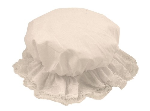 Victorian mop cap hat with - victorian,