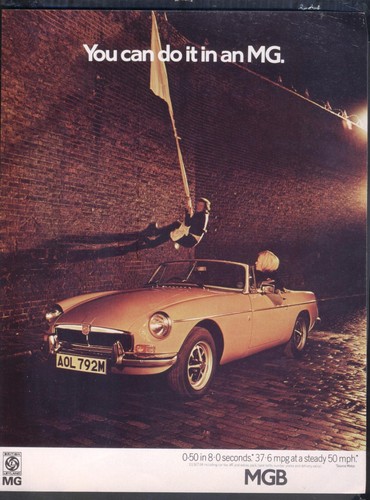 Mgb sports car - sports, 1970s