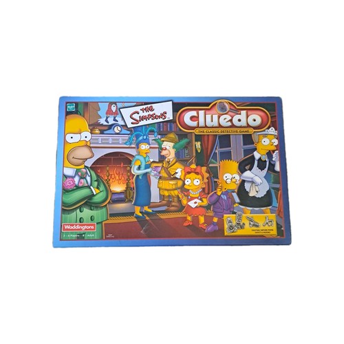 Cluedo board game - board, simpsons