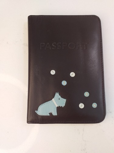 Radley leather passport - leather, holder