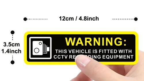 Warning this vehicle is - this,
