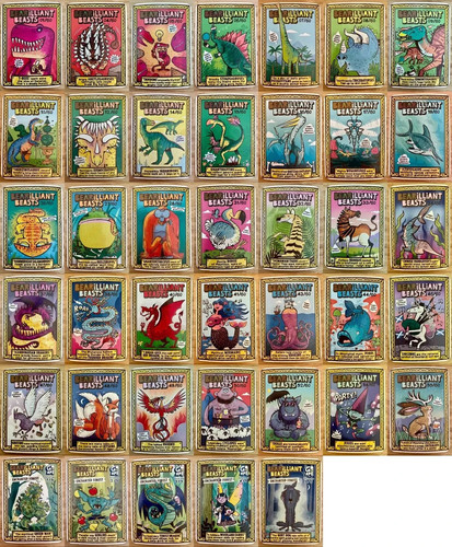 Yoyo bearilliant beasts cards - yoyo,