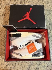 Size 9.5 - Jordan 3 Retro Mid White Cement Reimagined